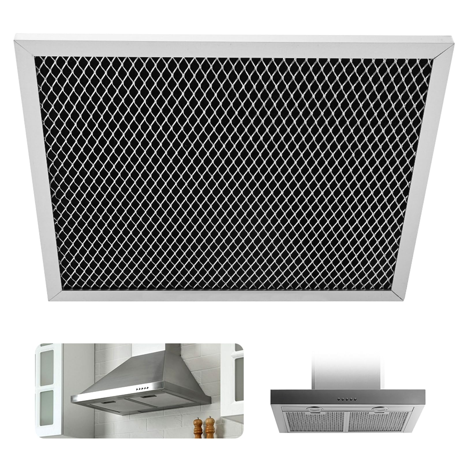 Photo 1 of ***DAMAGED - SEE NOTES/PICTURES*** Range Hood Filter, Direct Fit Air Filter for Bro an Nutone 41F, 97007696, 97005687 Hoods - Premium, Grease, Trapping, Long,Lasting & Tool - Free Install