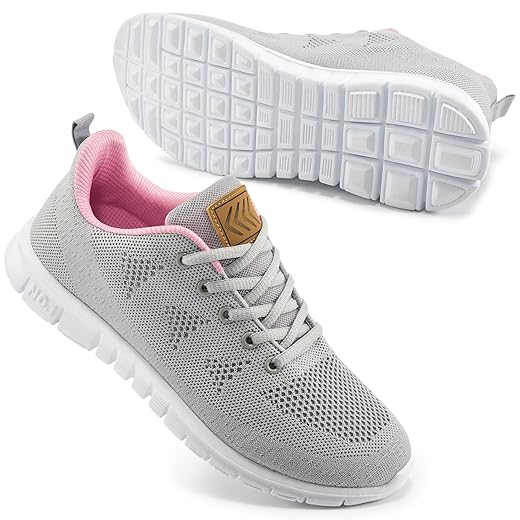 FUDYNMALC Womens Sneakers Tennis Shoes: Fashion Lightweight Non Slip Footwear for Walking Casual Travel