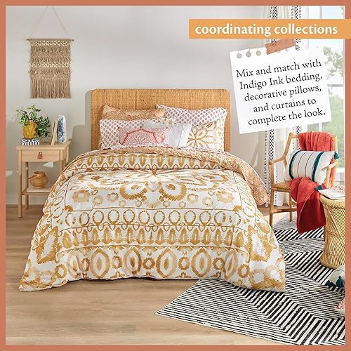 Miniatura 10 de Indigo Ink - Alfombra lavable, resistente a las manchas, fácil de limpiar, decoración bohemia geométrica negrablanca, esencial para sala de estar,