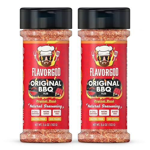 Miniatura 21 de Flavor God Mezcla de condimentos para amantes de cajún, mezcla natural de especias saludables para asar pollo, carne de res, mariscos, verduras