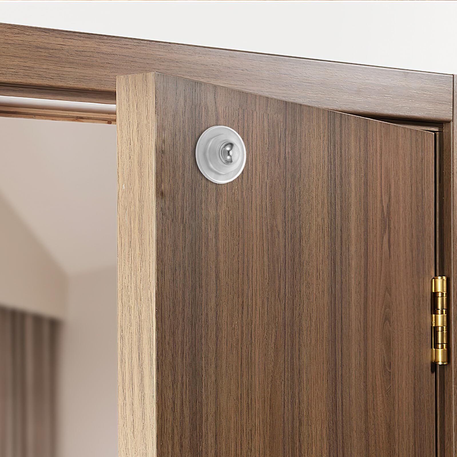ABOOFAN 10 Juegos Tope de Puerta Magnético de Silicona Transparente con Adhesivo Doble Cara Protector Silencioso Anticolisión para Hogar Oficina Camper y RV