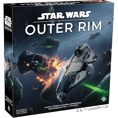 Asmodee Star Wars Outer Rim Board Game - Strategy Game,