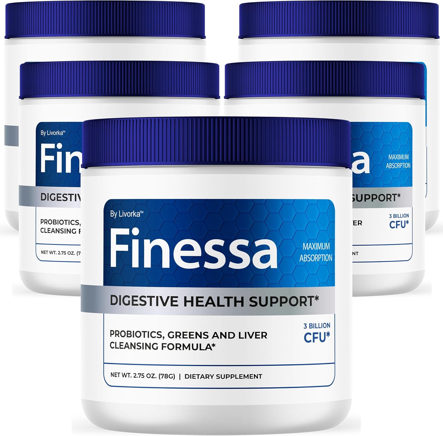 (5 Pack) Finessa Digestive...