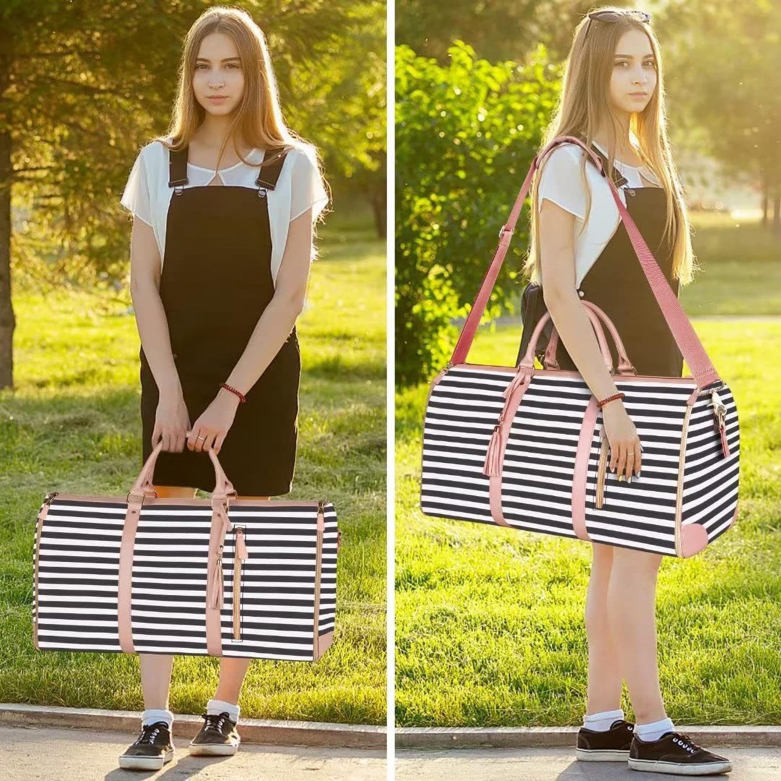 Sac de, Sacs pour Femmes,Sac Weekender avec Compartiment Chaussures