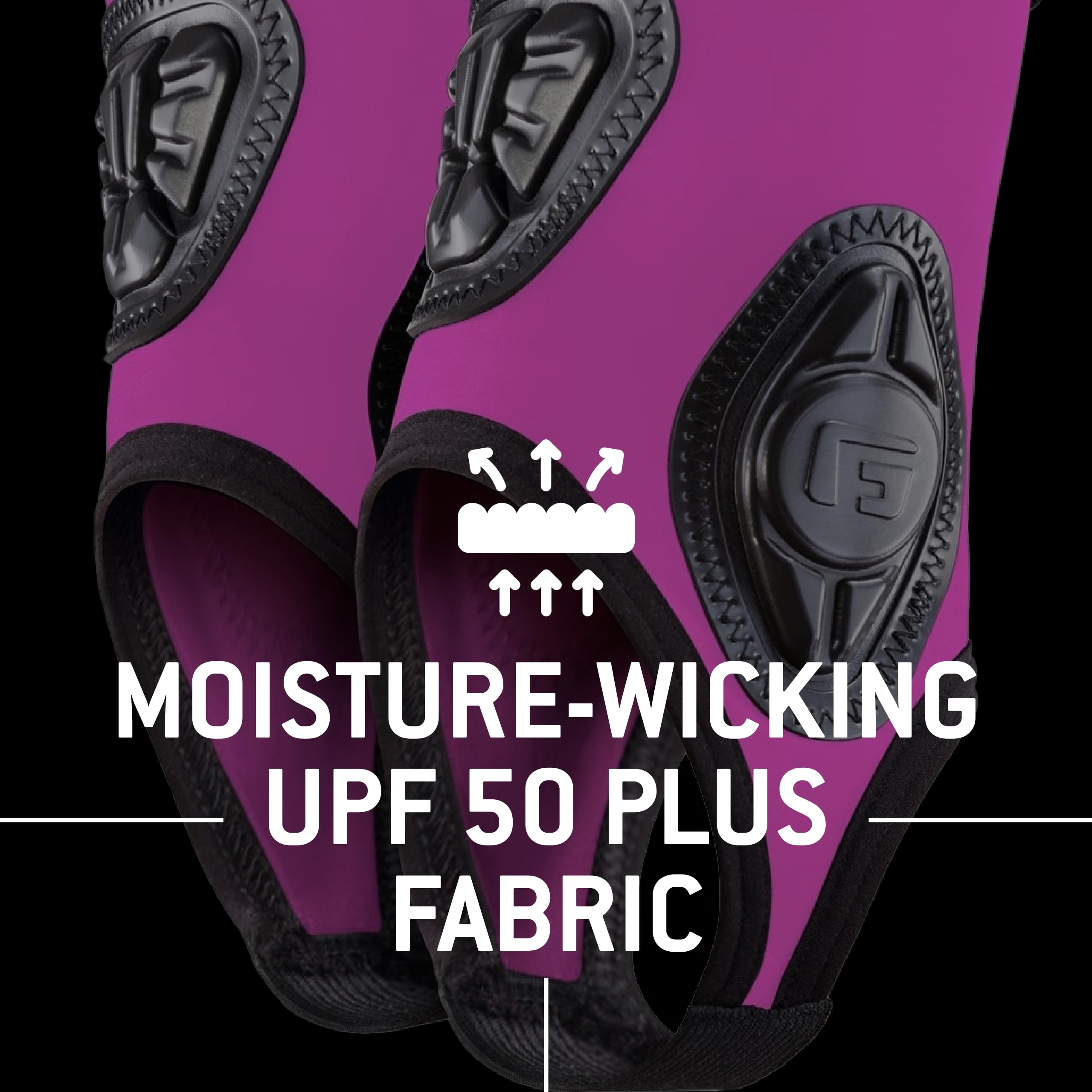 G-Form Pro-X Ankle Guard - Flexible Ankle Guards for Athletes - Biker & Soccer Ankle Protective Gear - Unisex Ankle Pads for Protection & Support - Neon Pink, Adult Large/X-Large