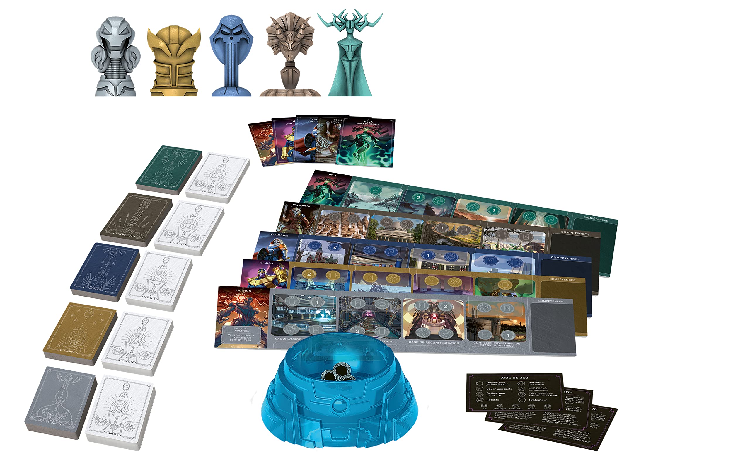 Ravensburg er – Marvel Villainous – Gesellschaftsspiel Familie – immersives Strategiespiel – 2 bis 6 Spieler ab 12 Jahren – 26983 – französische Version – alleine oder mit Erweiterungen spielen