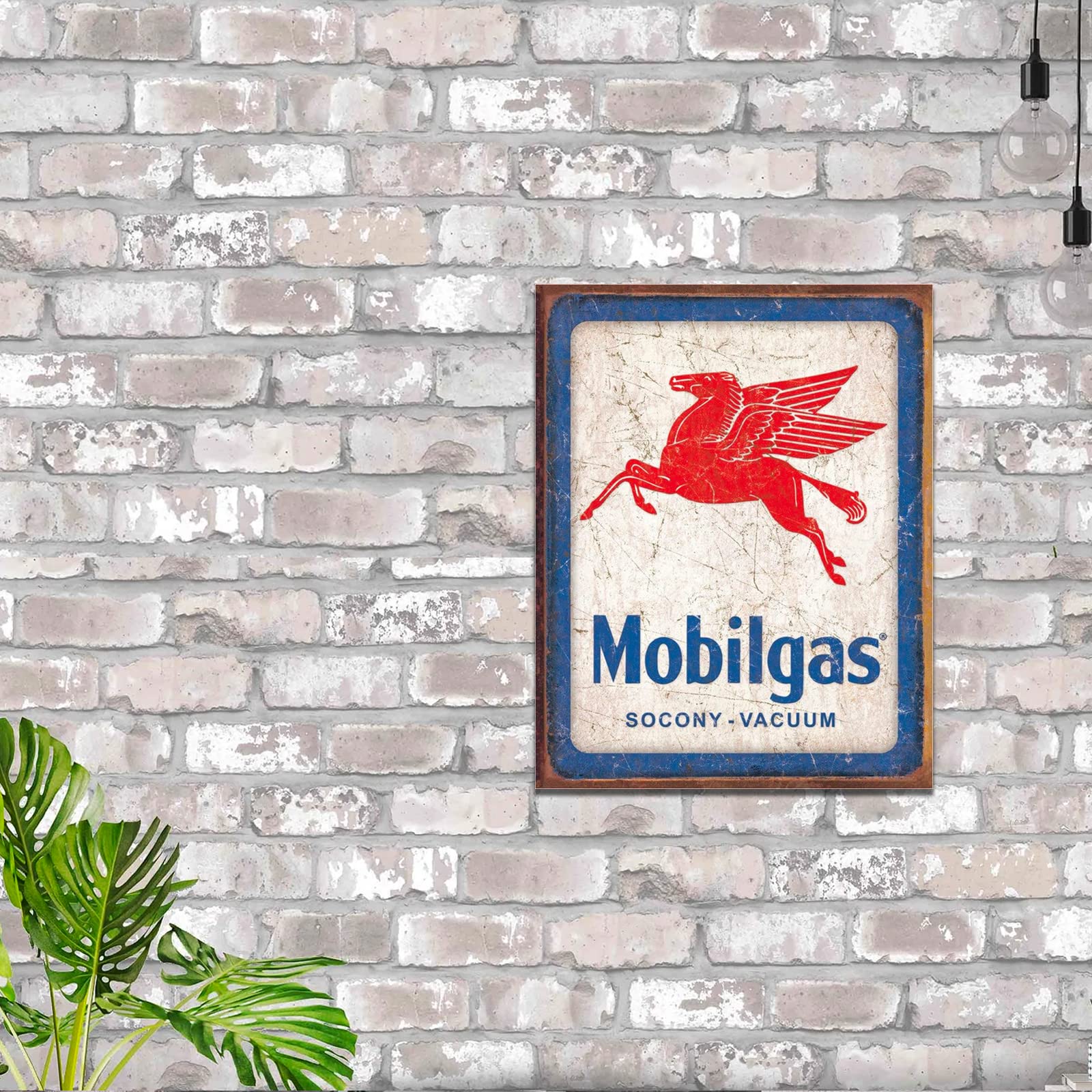 mobile gas ペガサス 看板 3連 【公式通販】