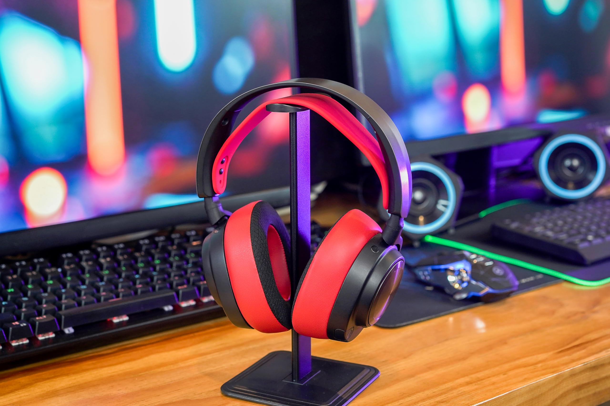 WC Cooling Gel Earpads & Headband For Arctis Nova - 90's White Gaming Comfort