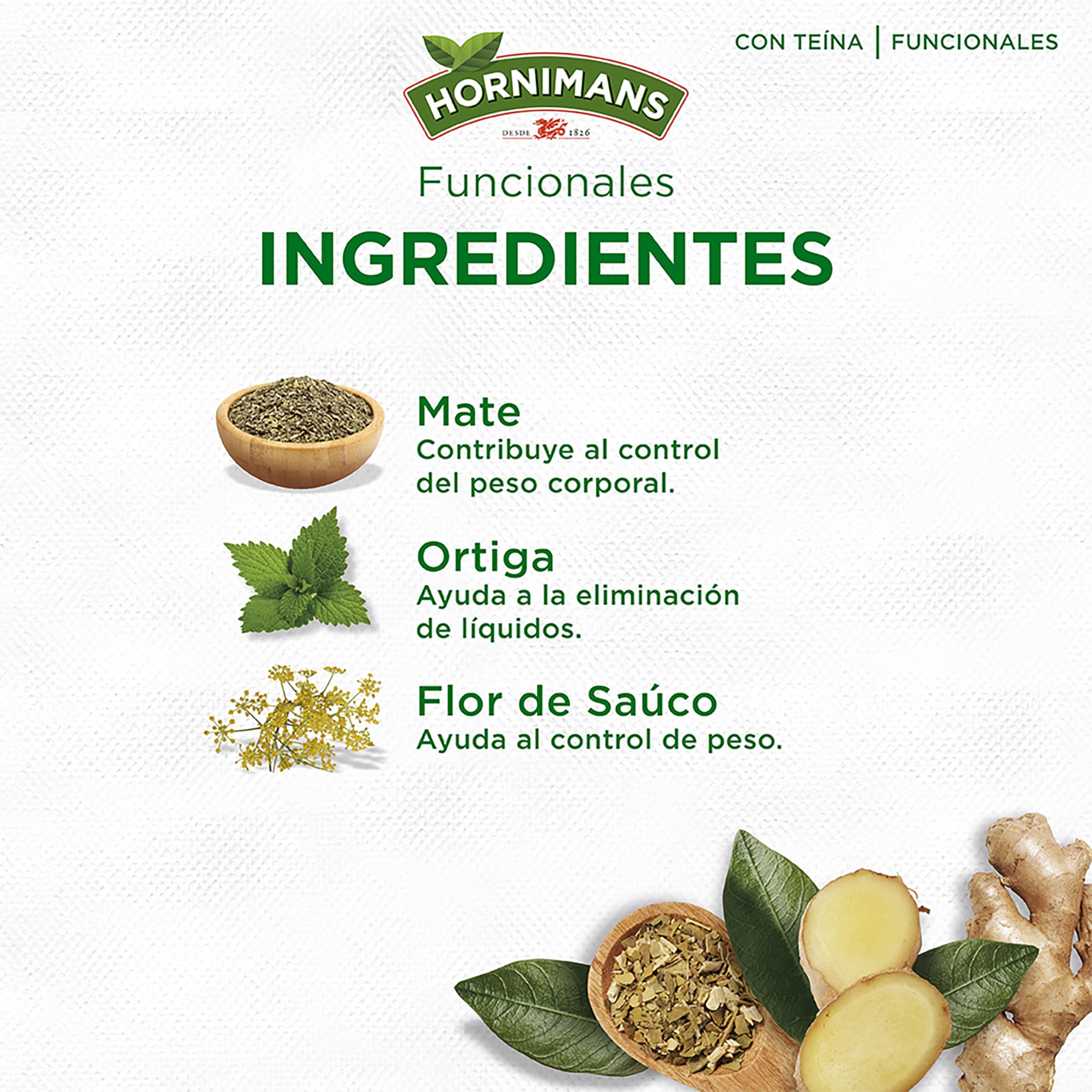 Hornimans Infusión Quemagrasa 20 Bolsitas