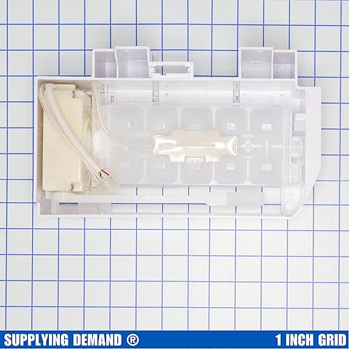 Miniatura 2 de Supplying Demand W10873791 W10760070 Refrigerador 10 Cubo Bandeja Flex Fabricante de Hielo Reemplazo Modelo Específico No Universal
