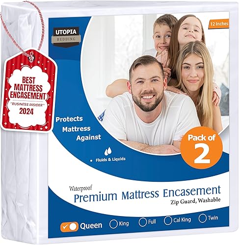 Miniatura 74 de Utopia Bedding - Funda para colchón box spring a prueba de chinches