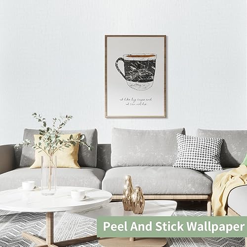 Miniatura 57 de 0001 - Papel tapiz negro autoadhesivo, textura de cocodrilo en relieve, fácil de despegar, papel adhesivo extraíble, para armario y dormitorio, 15.7