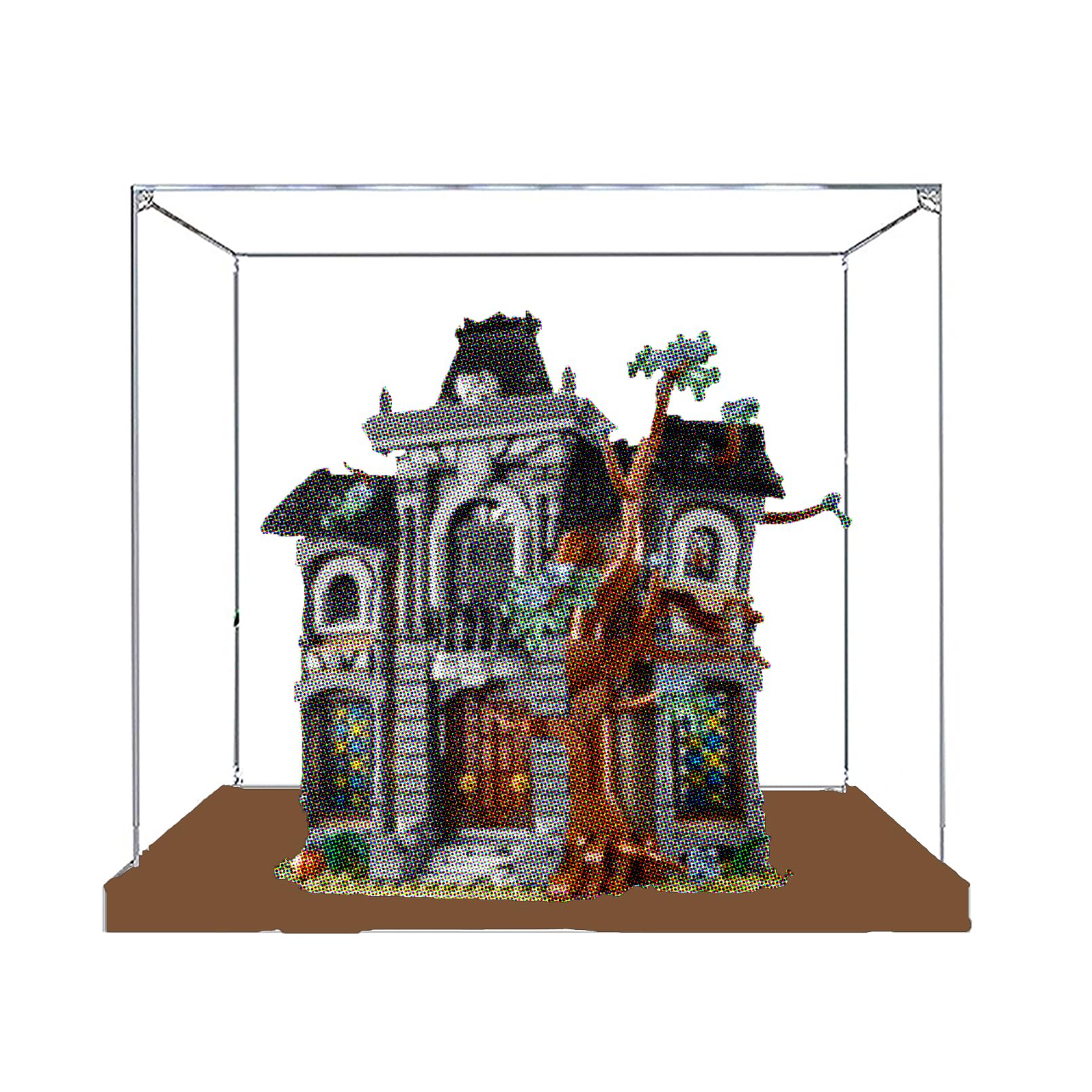 Acrylic Display Case for Lego 11383 Mayor's Manor Model, 3mm Dustproof Box (3MM B)