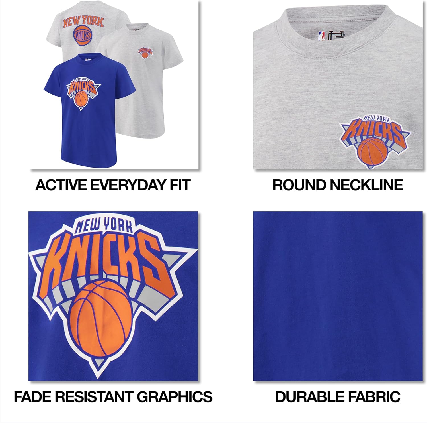 Ultra Game Youth NBA Official Super Soft 2 Pack T-Shirt Set - Image 4