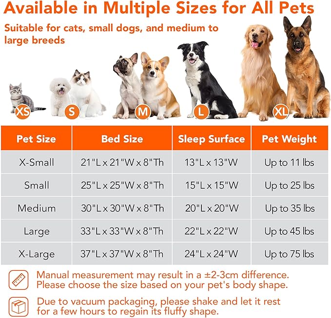 Cama Redonda Perro Pequeño 64cm Lavable Antideslizante miniatura 7