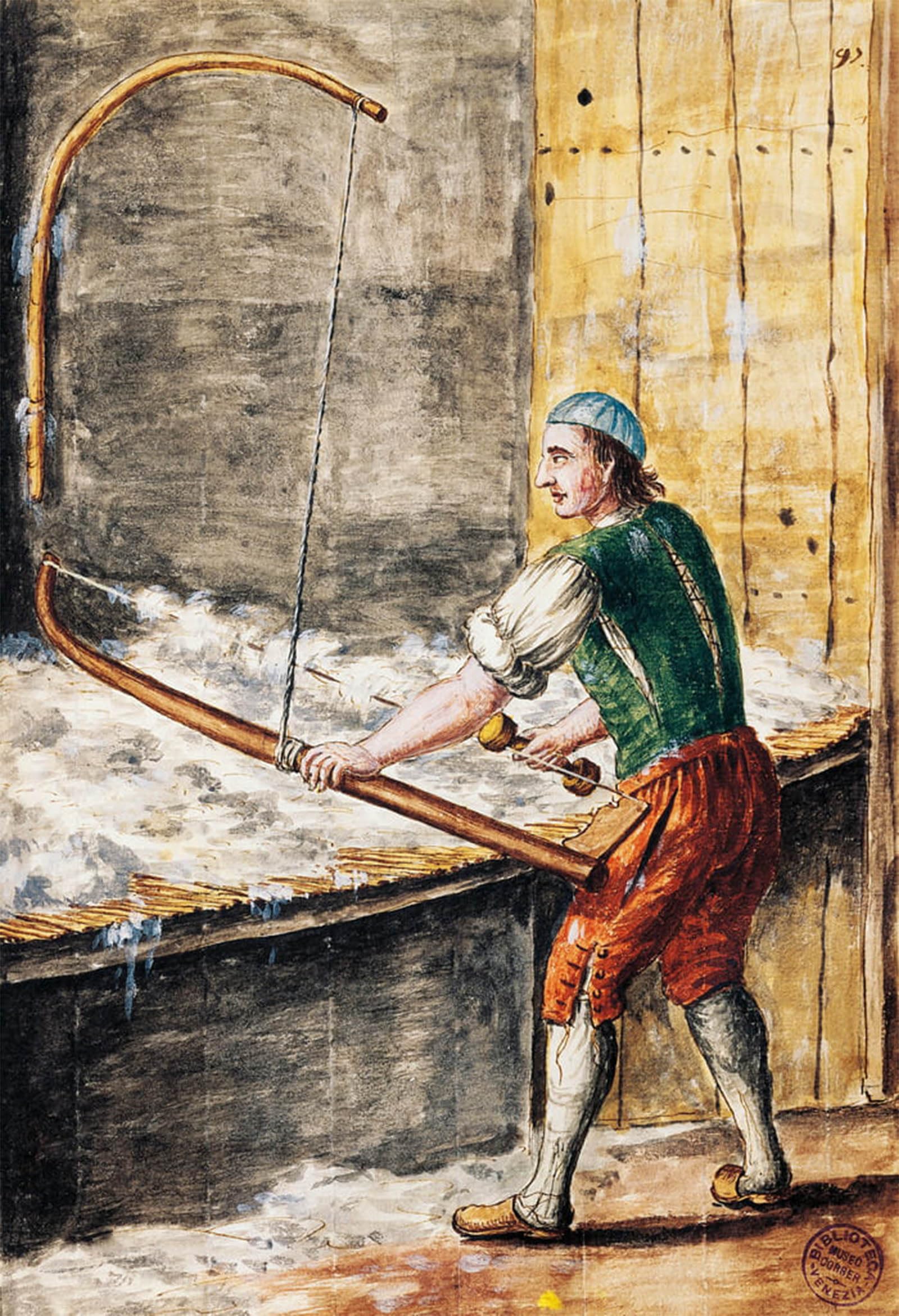 ARTXLXXBN Famous Print Painting Colorful Art Print the Cotton Spinner by Jan Van Grevenbroeck Canvas Art Decorations for Home Decor 60x90cm
