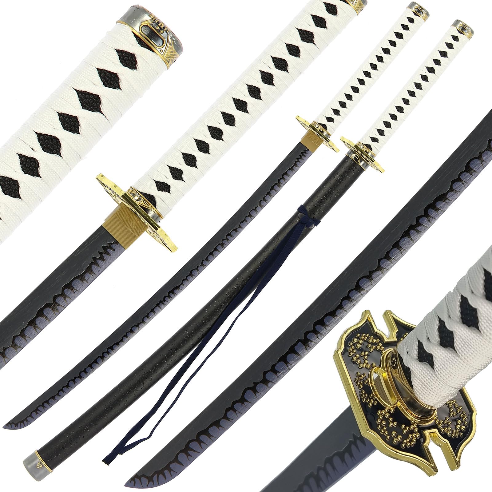 Wooden Sword Prop Replica Devil May Cry Vergil Yamato Cosplay Blunt Bamboo Gift 104cm