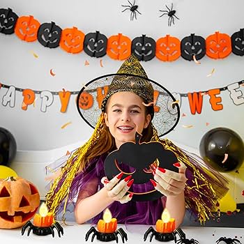 Amazon.com: YBB 6 Pcs Halloween Spider Tea Lights, Novelty LED