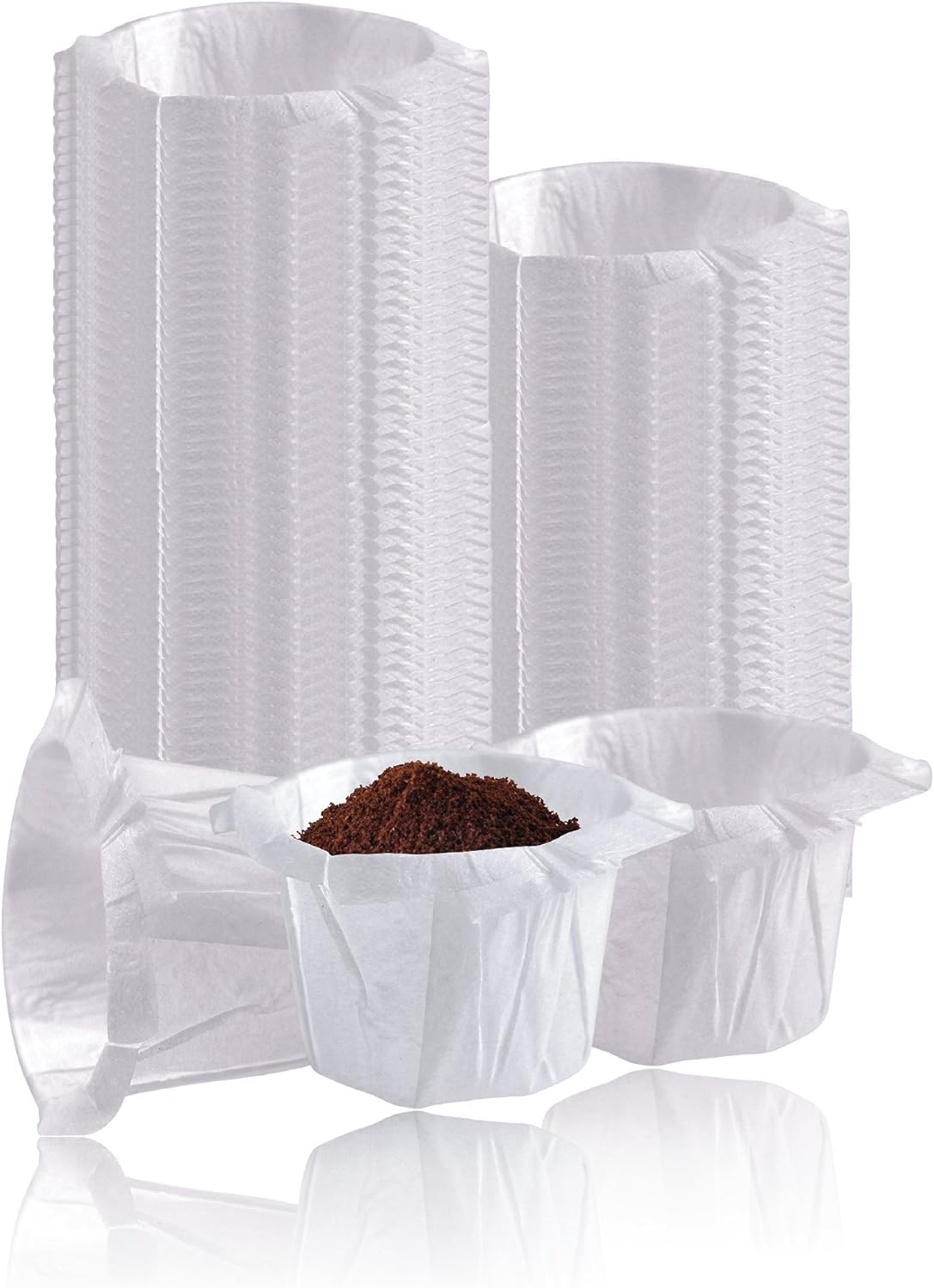 Impresserve Disposable Paper Filters, 100% Biodegradable Coffee Pods Filter Single Serve For Keurig, 300 Pieces: Kitchen & Dining