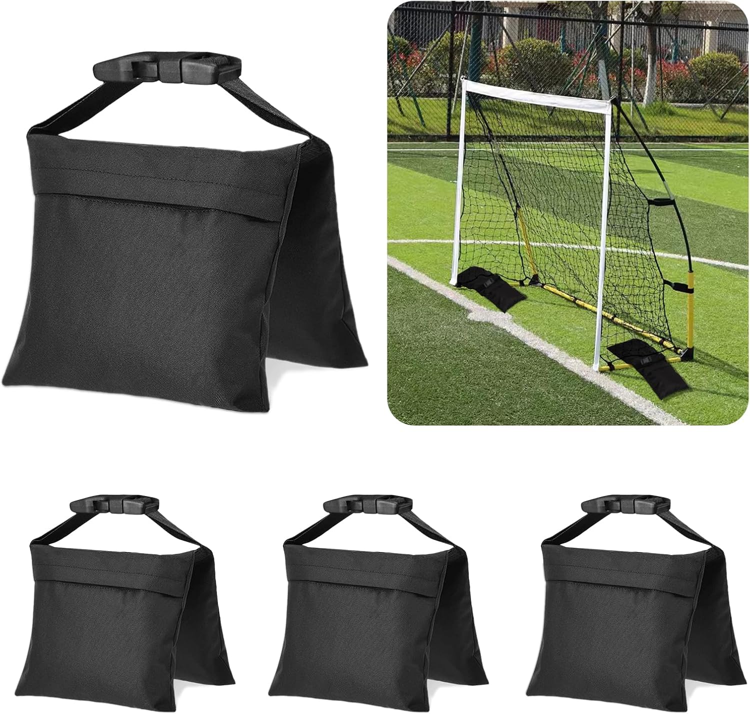 Sand Bags for Weight, IFKDNR 4 Packs Sandbags for Soccer