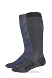 Mens Lightweight Ultra Dri over the calf Boot Socks 2 Pair