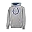 Ultra Game NFL Official Youth Super Soft Hoodie Sweatshirt Pullover - Warm Polyester Blend, Indianapolis Colts, Heather Gray, 18-20