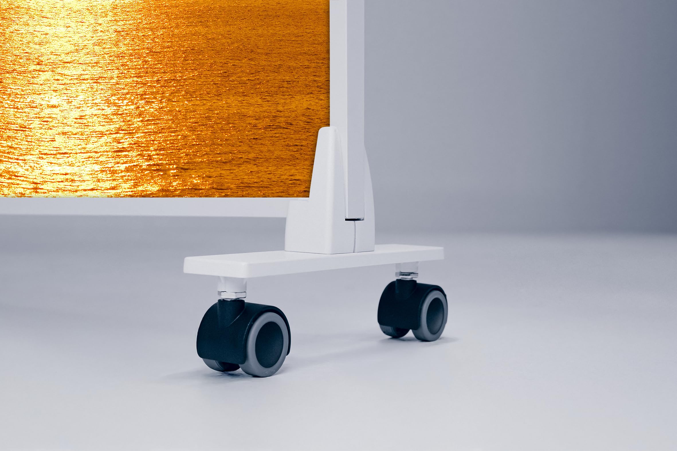 Könighaus Infrarotheizung Standgerät 1200 Watt Thermostat mobile Standheizung Sonnenaufgang