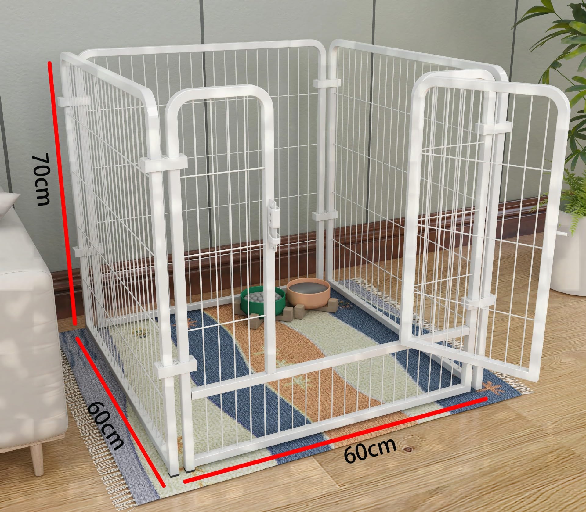 Amazon | ペットの犬のフェンス家庭用屋内および屋外の隔離