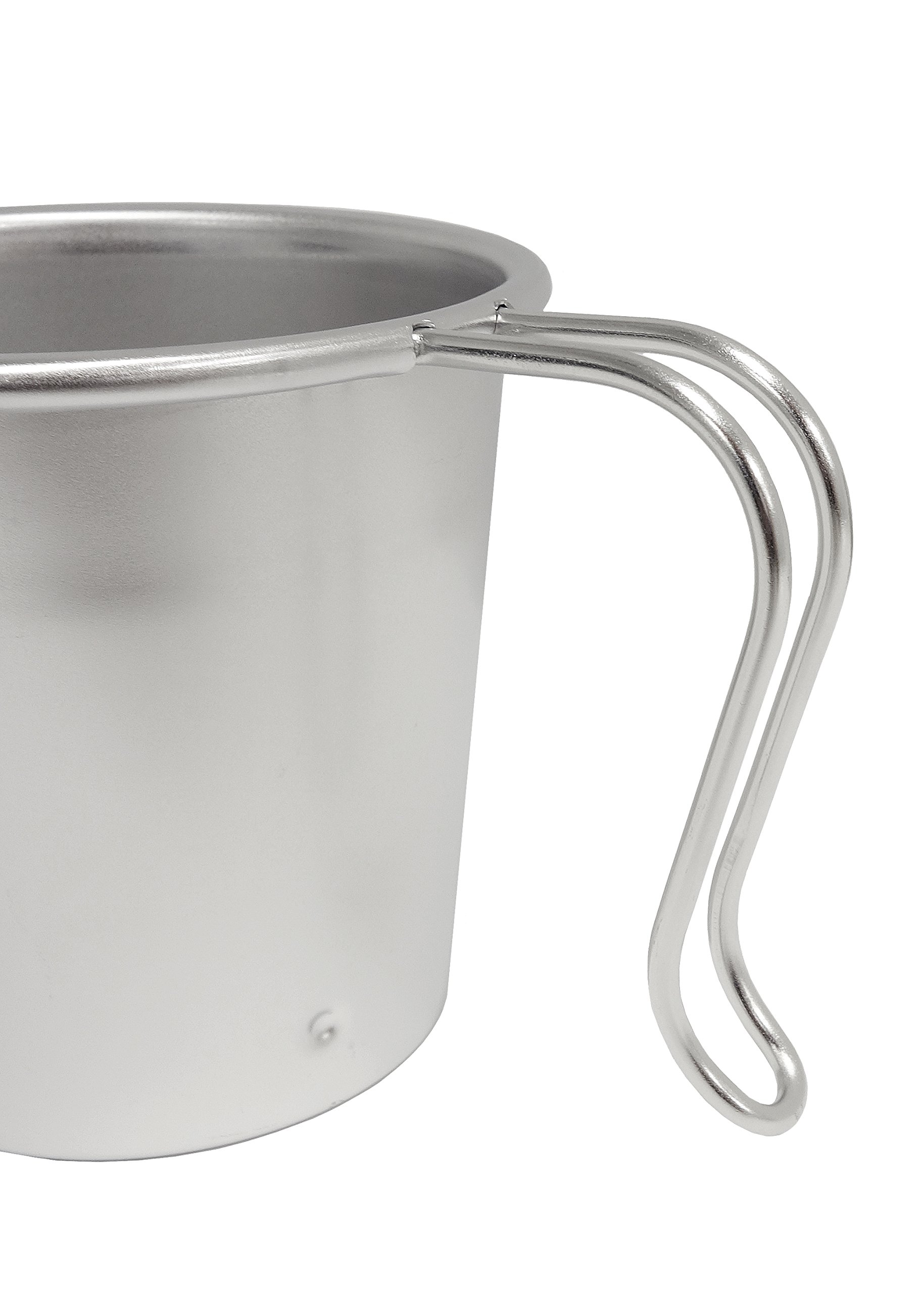 Captain Stag ハイフロン加工深型鍋18cm & スタッキングカップ Captain Stag ハイフロン加工深型鍋18cm & スタッキングカップ