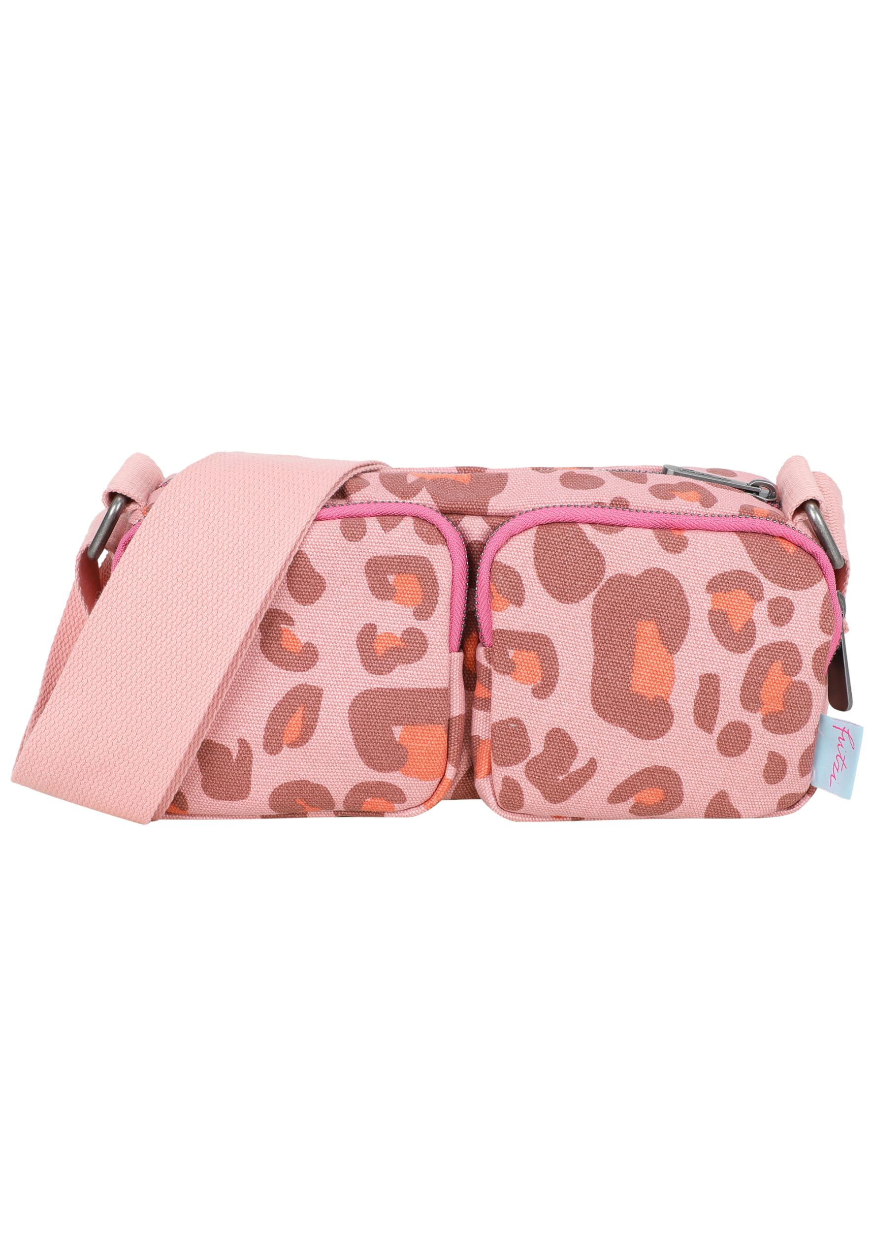 Fritzi aus Preußen cross body bag Donny Crossover Bag Long Canvas Leo Brick rose