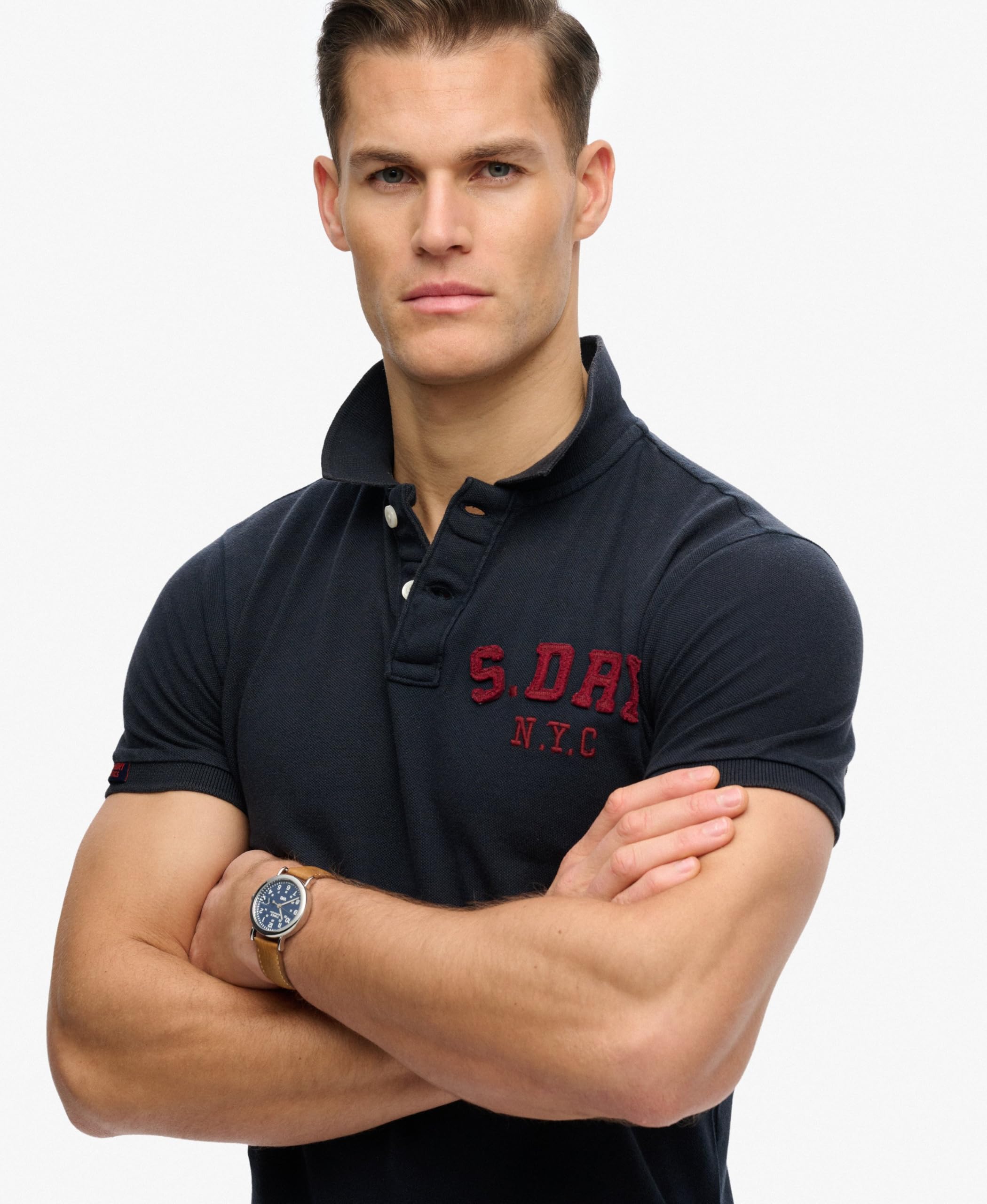 Superdry Vintage Athletic Polo Shirt Homme