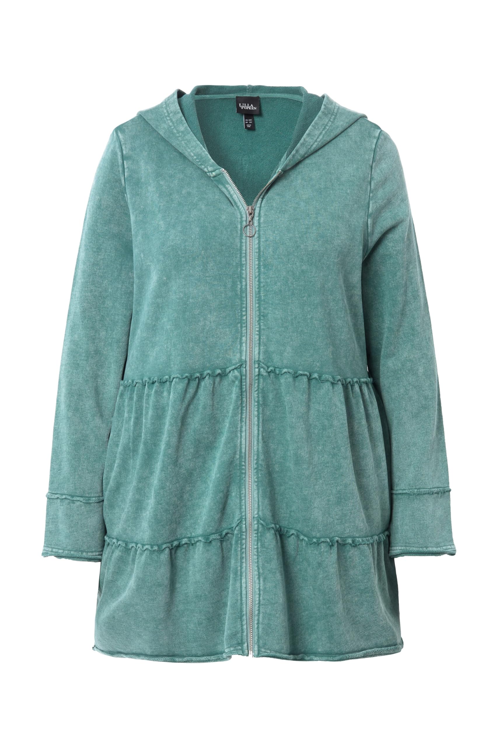 Ulla Popken Donna Felpa con Zip