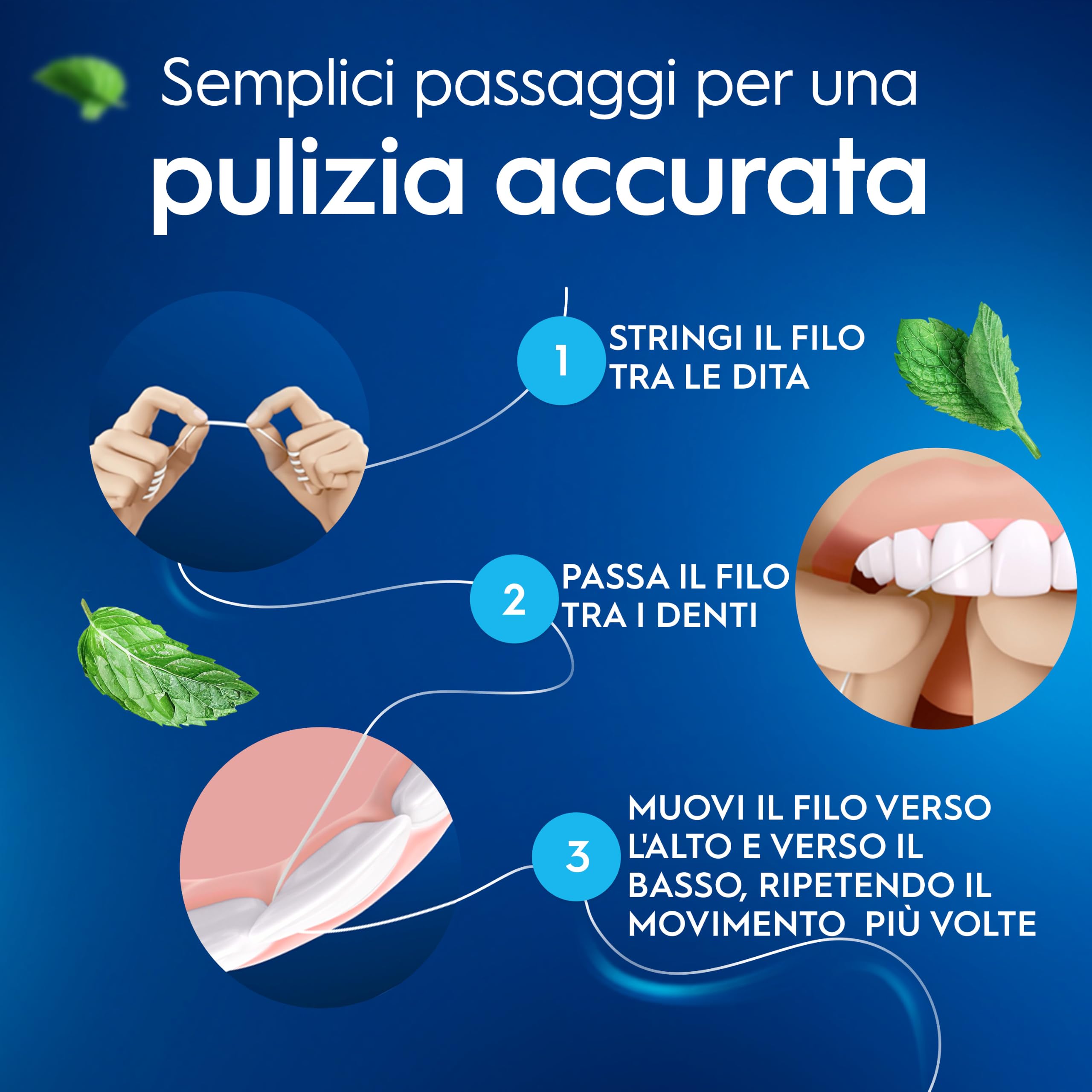 Oral-B Filo Interdentale Cerato, Essential Floss, Menta 12x50m | Filo Interdentale Essential Floss - Rimuove la placca - Cerato - Sapore Menta 50m