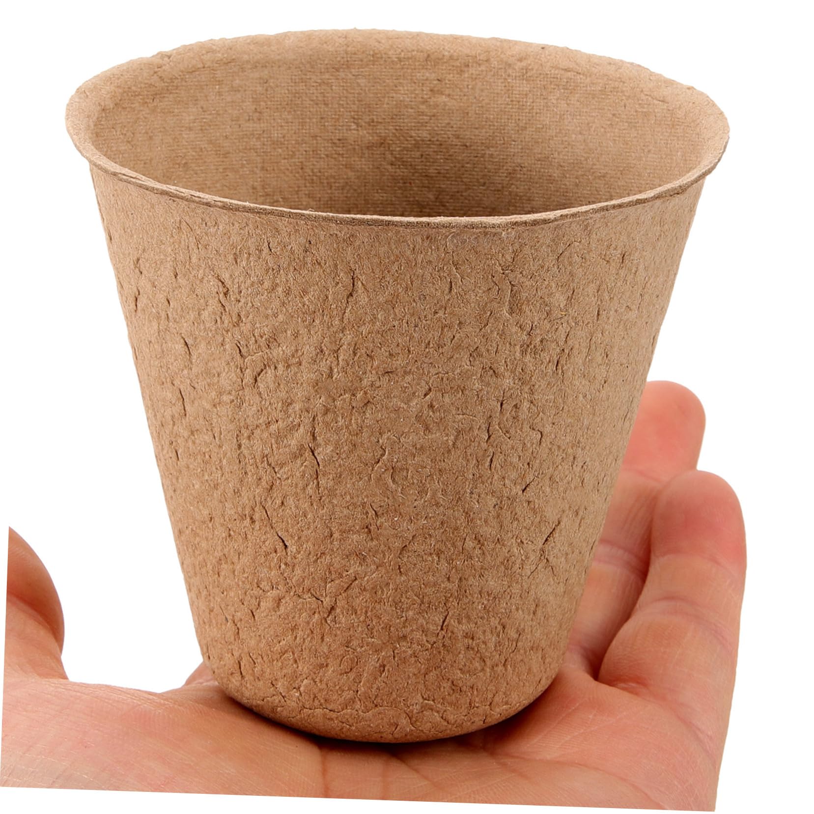 ifundom 110pièces Pots De Semis De Pépinière pour Transplantation Pots De Tourbe De Démarrage Recyclé avec Étiquettes pour Plantes