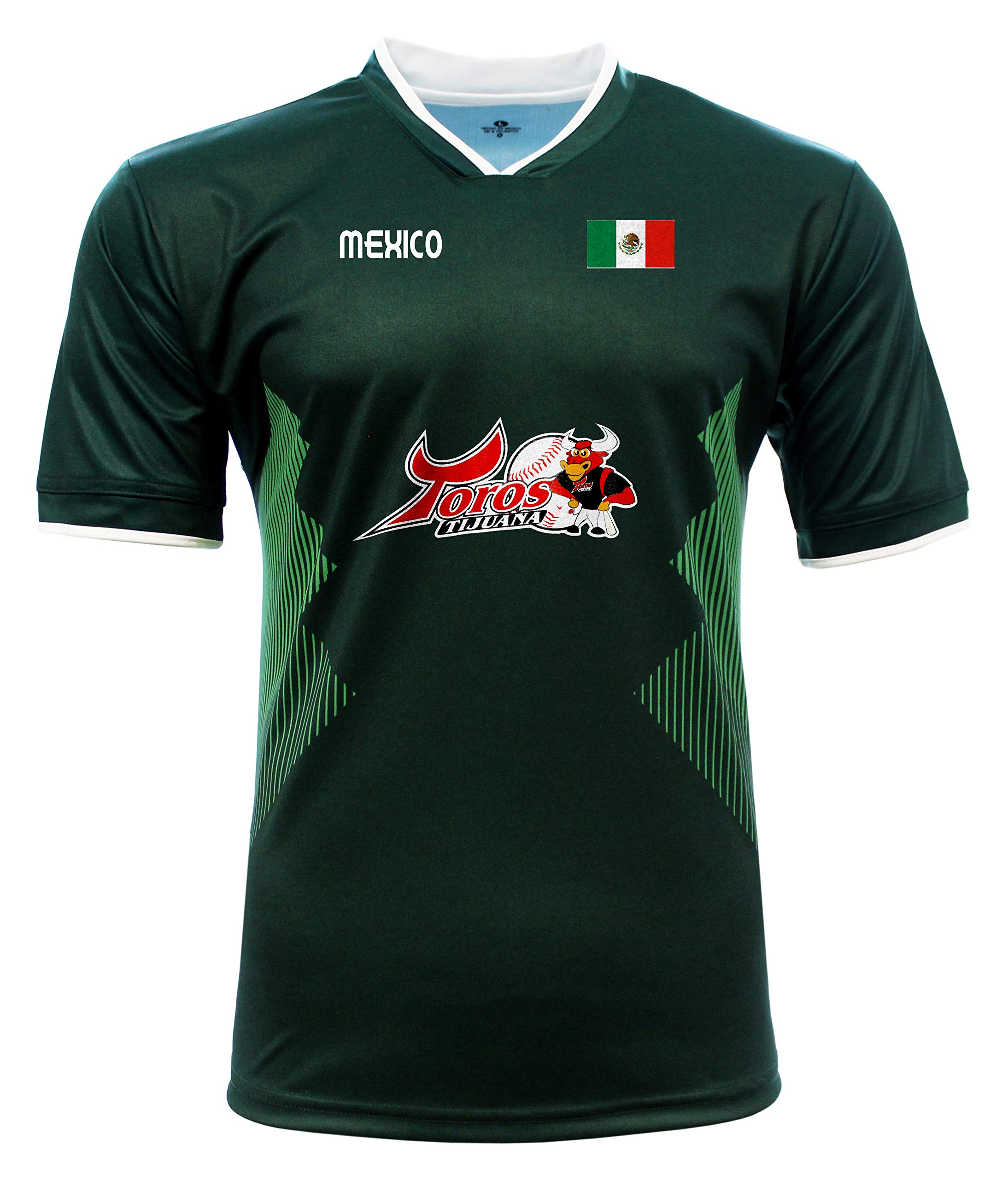 Jersey Mexico Toros de Tijuana 100% Polyester_Made in Mexico (Large) Green