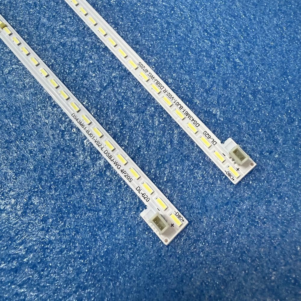 Tira de LED para iluminación trasera TV 475mm 80LED para VA43-L11 L430LGS DV430FHM-NN0 DSBJ-WG DS43M61-BJ01-V01-L/R