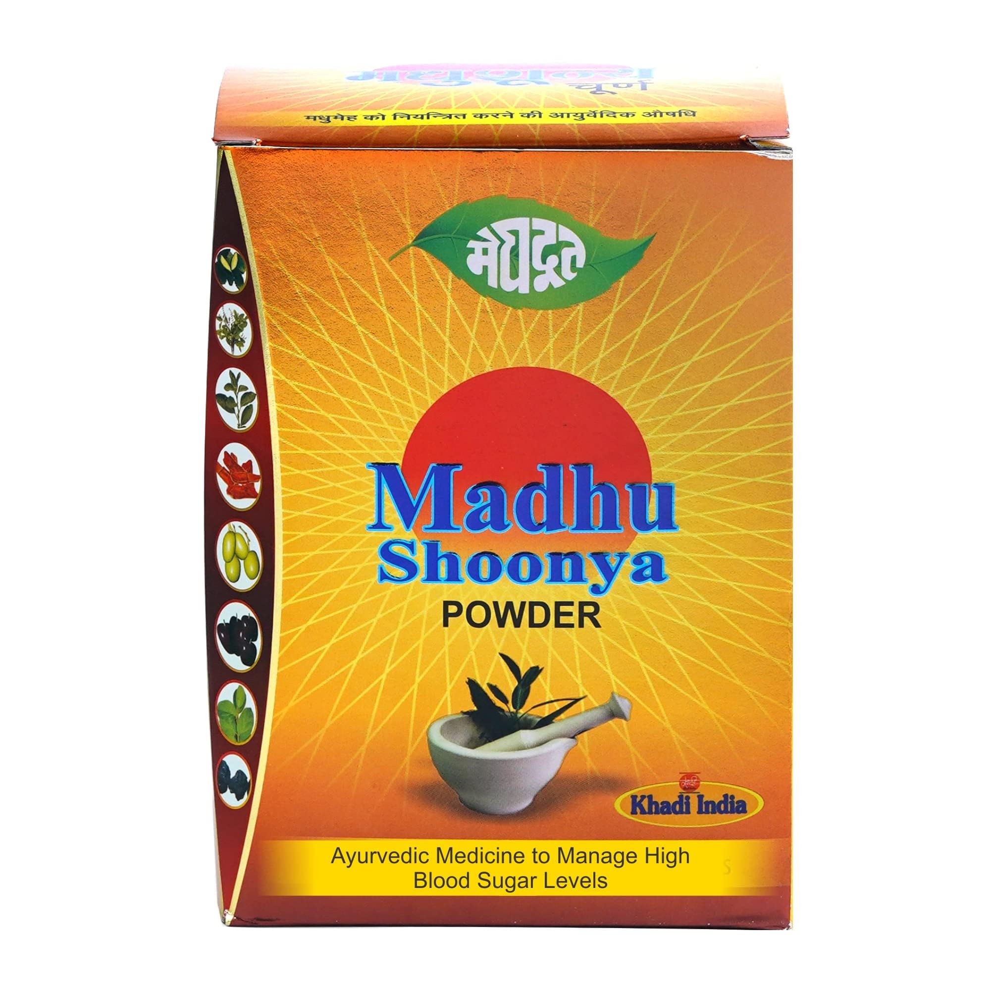 Ayurvedic Medicine Madhu Shoonya Powder For Managing Sugar Levels, 100% Ayurvedic Ingredients, Men and Women, 400gm (Pack of 1)