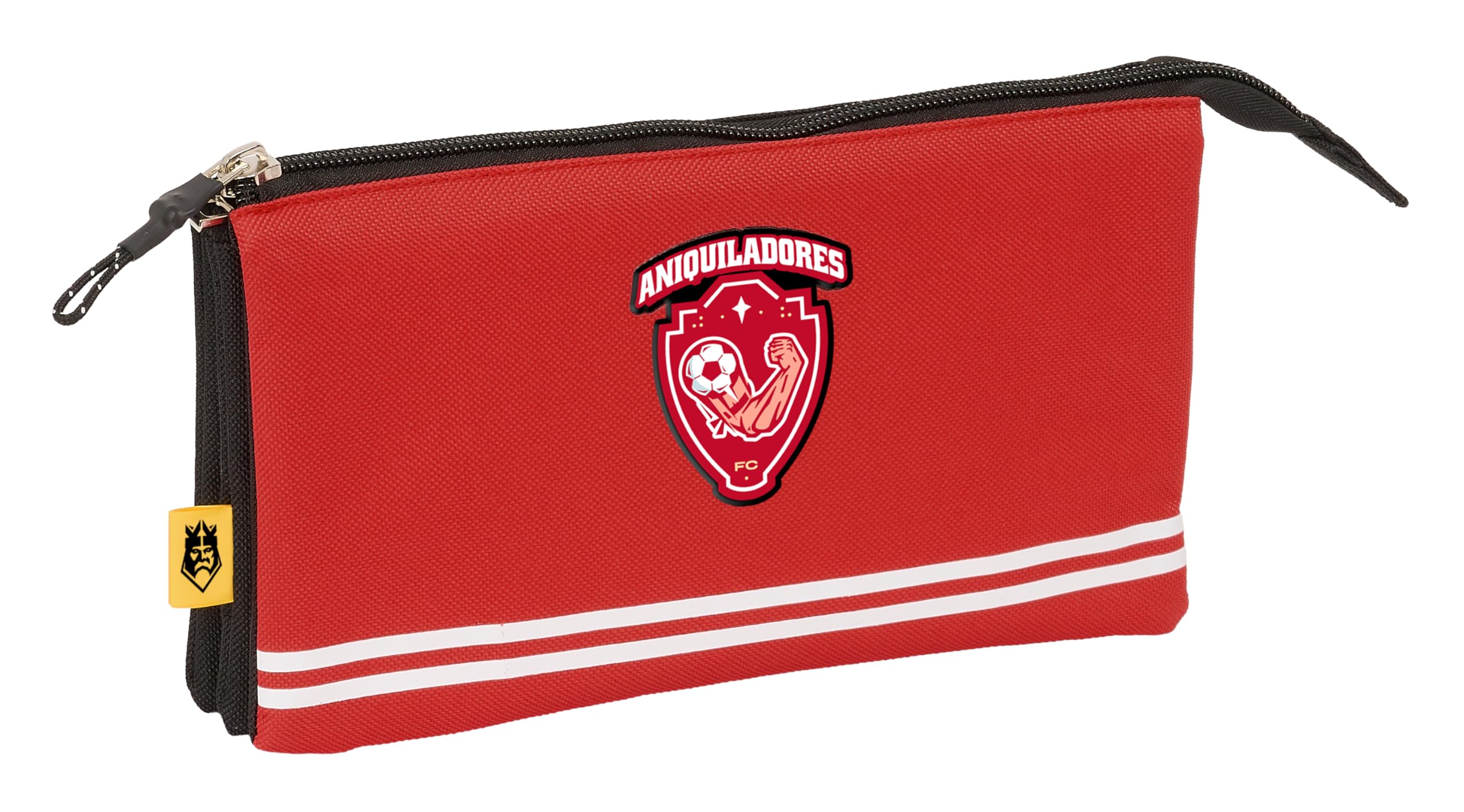 Safta Kings League ANIQUILADORES, Triple Pencil Case, Children's Pencil Case