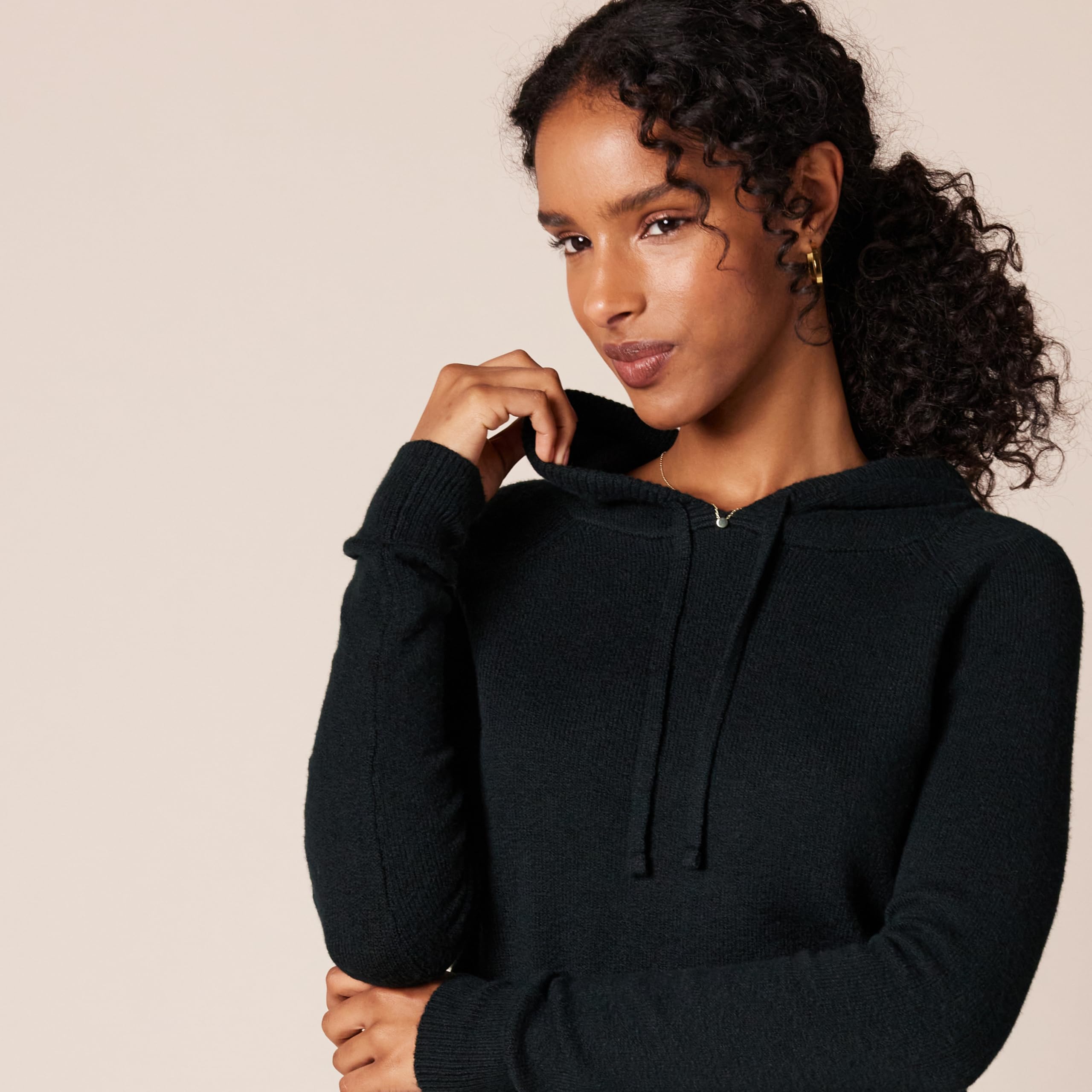 Amazon Essentials Donna Maglione Pullover con Cappuccio Morbido al Tatto