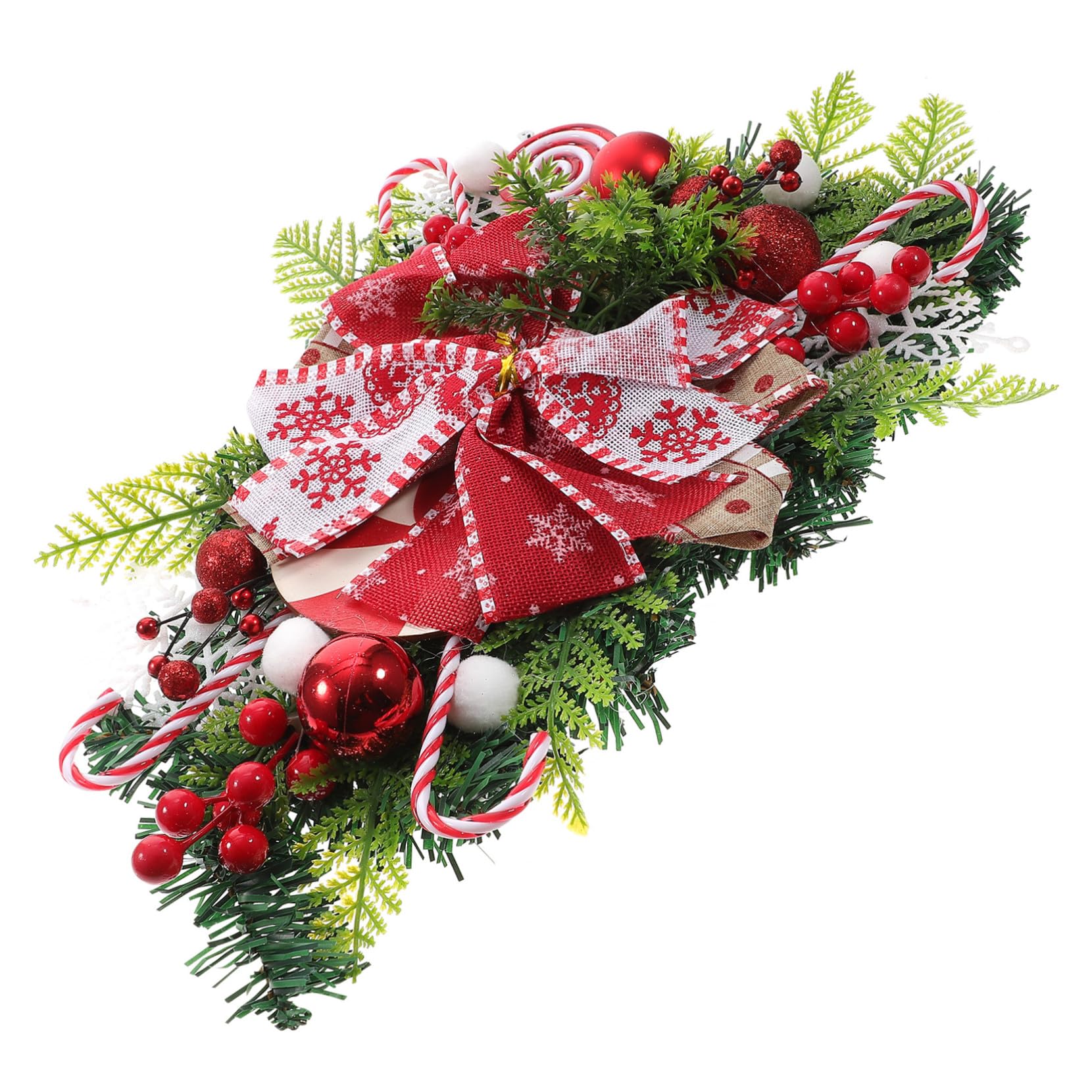 Pendentif décoratif de porte de Noël et suspensions festives aléatoires