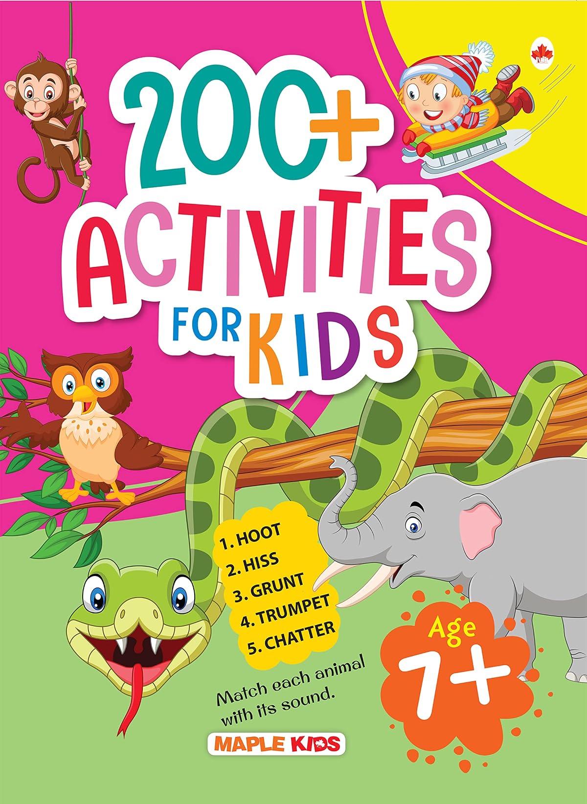 Brain Activity Book for Kids - 200+ Brain Boosting Activities for Age 7+ - Kids