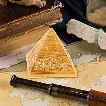 Amazon.co.jp: HOLIDYOYO エジプト ピラミッド 像 樹脂 ピラミッド