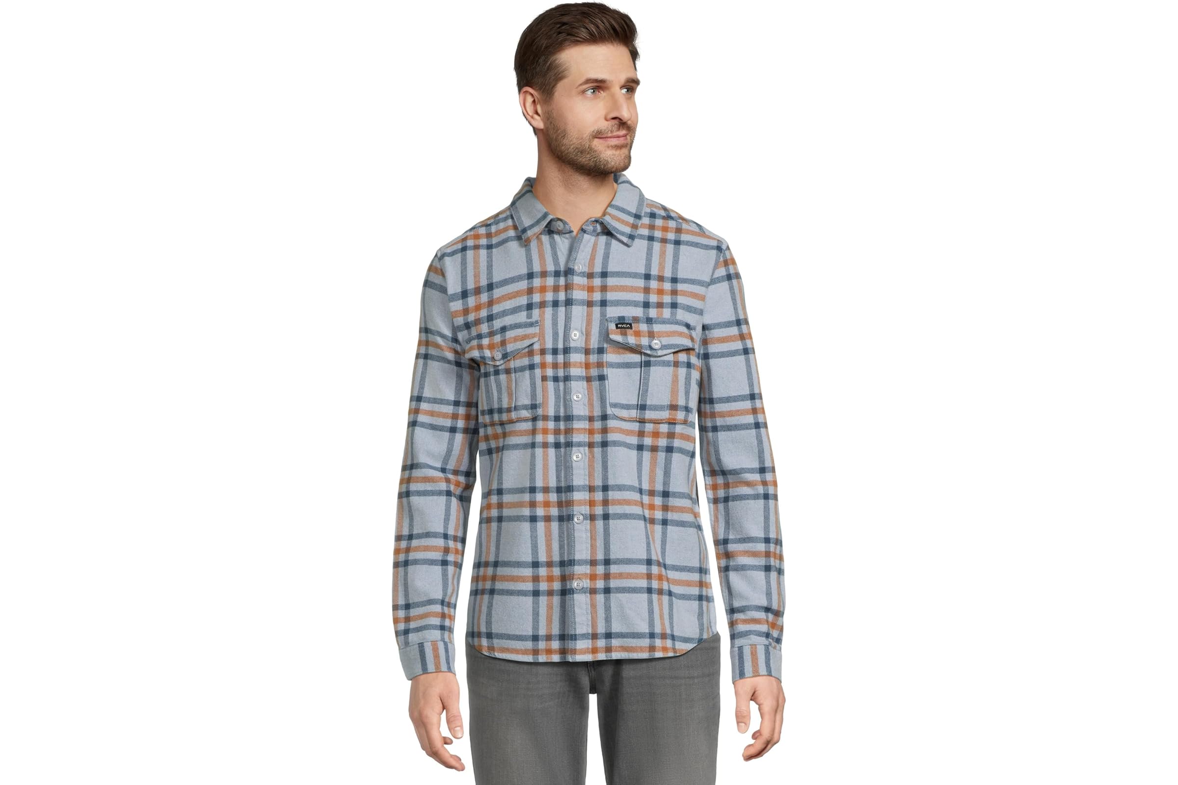 Мужская рубашка RVCA Hughes Flannel