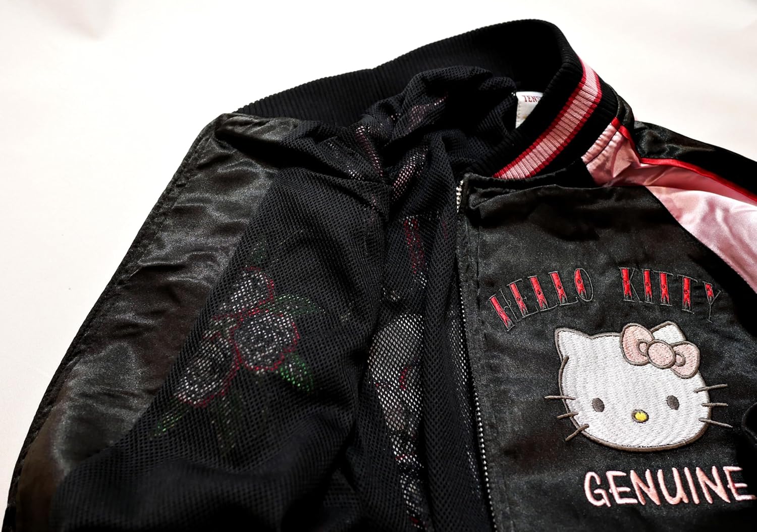 激レアドクロy2k00s当時物総刺繍スカジャンパーカー虎薔薇平成ギャル古着ロック 激レアドクロy2k00s当時物総刺繍スカジャンパーカー虎薔薇平成ギャル