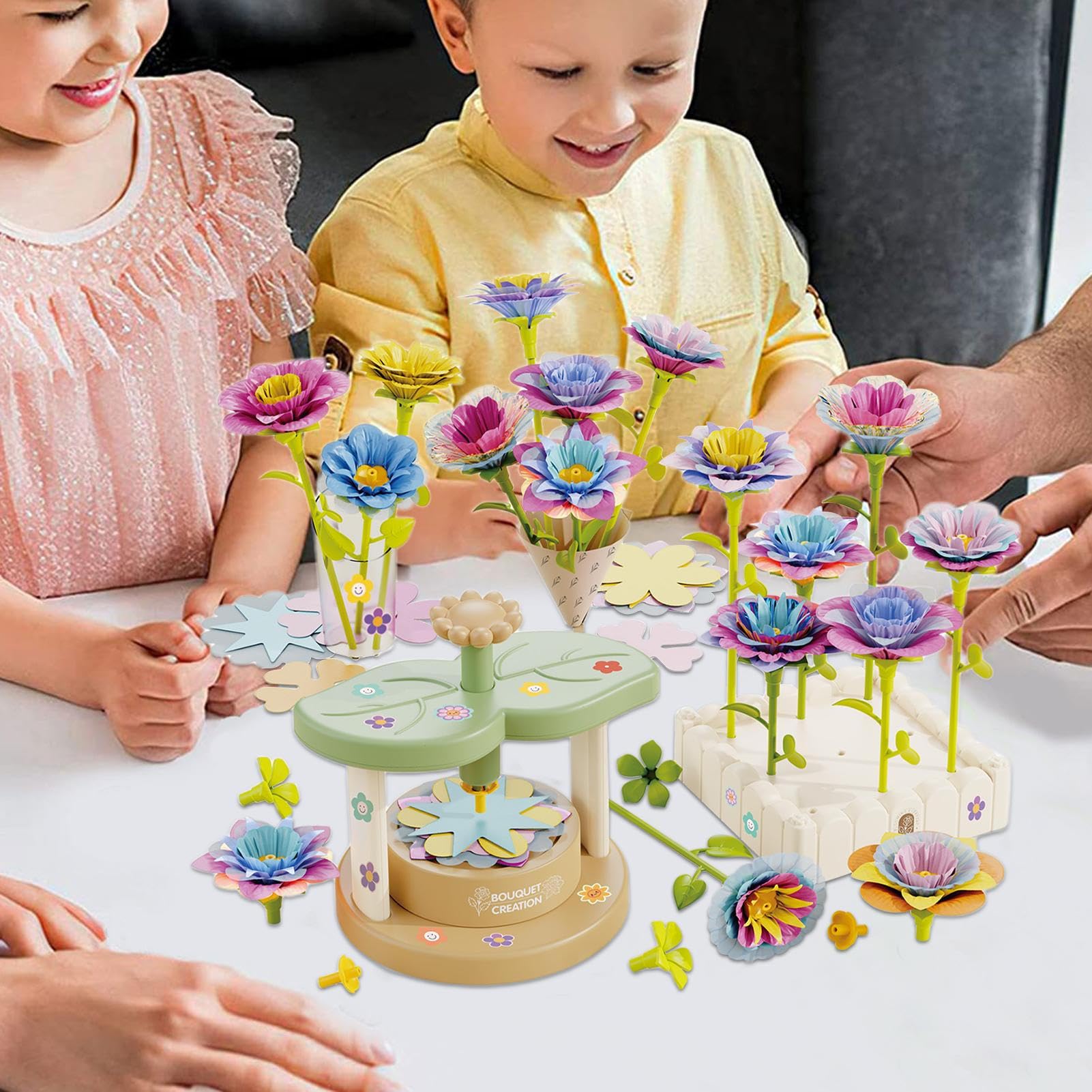 Kit de création de fleurs pour ados Fait Main Éducatif Réutilisable Pour