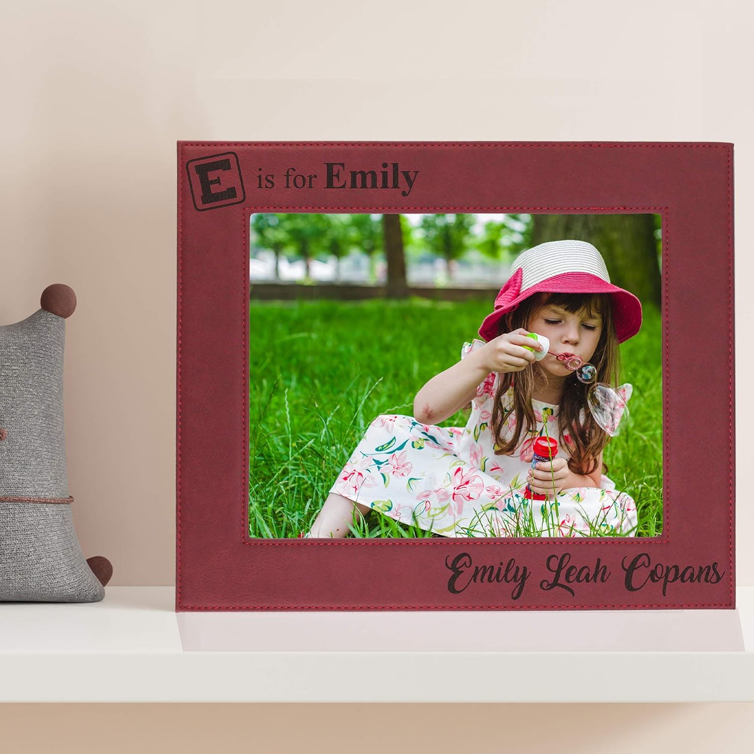 My Personal Memories Personalized Kids Picture Fame - New Baby Girl Boy Nursery Decor Photo Frame - Custom Engraved (8x10)