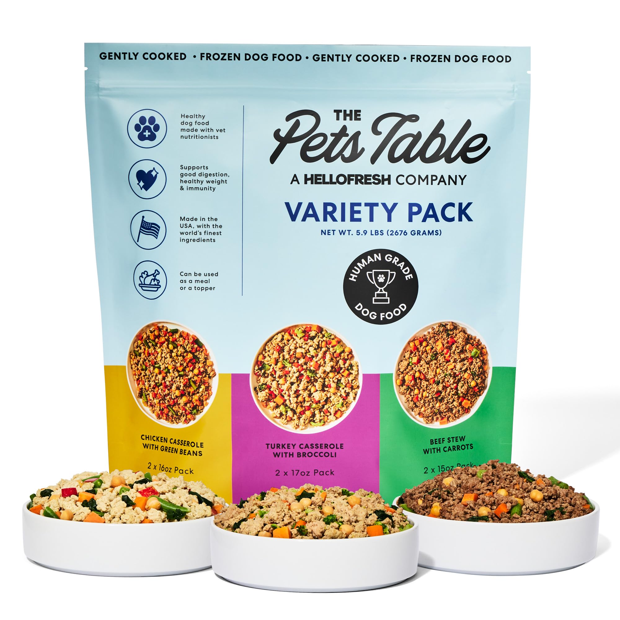 The Pets Table Human-Grade Variety Pack