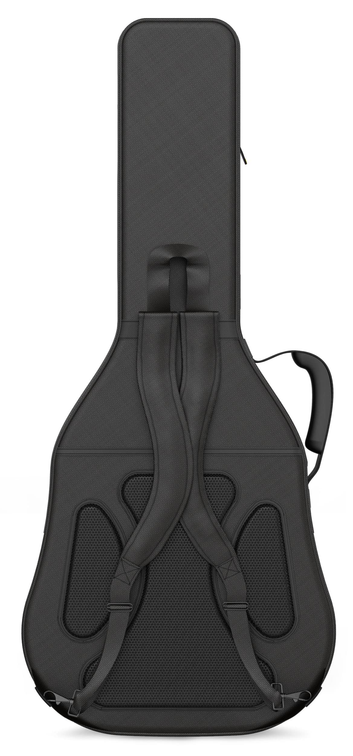 Monkey Loop Rocking Acoustic - Borsa per Chitarra con Imbottitura da 26 mm - Borsa Semirigida per Chitarra Acustica - Tasca Esterna per Accessori - Cinghie Regolabili - Resistente all´Acqua
