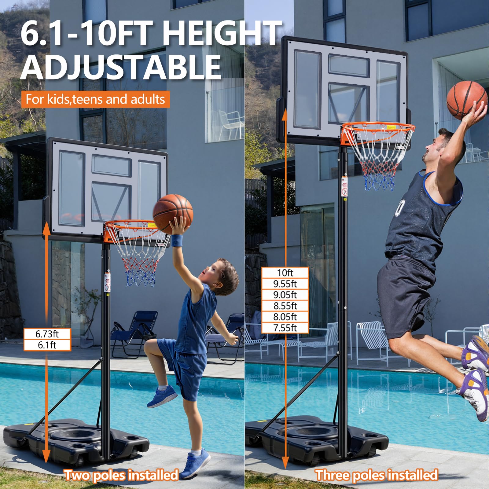 ♡HOOPEY♡  Playground Classics 18'' Hoppy Ball – Toysmith