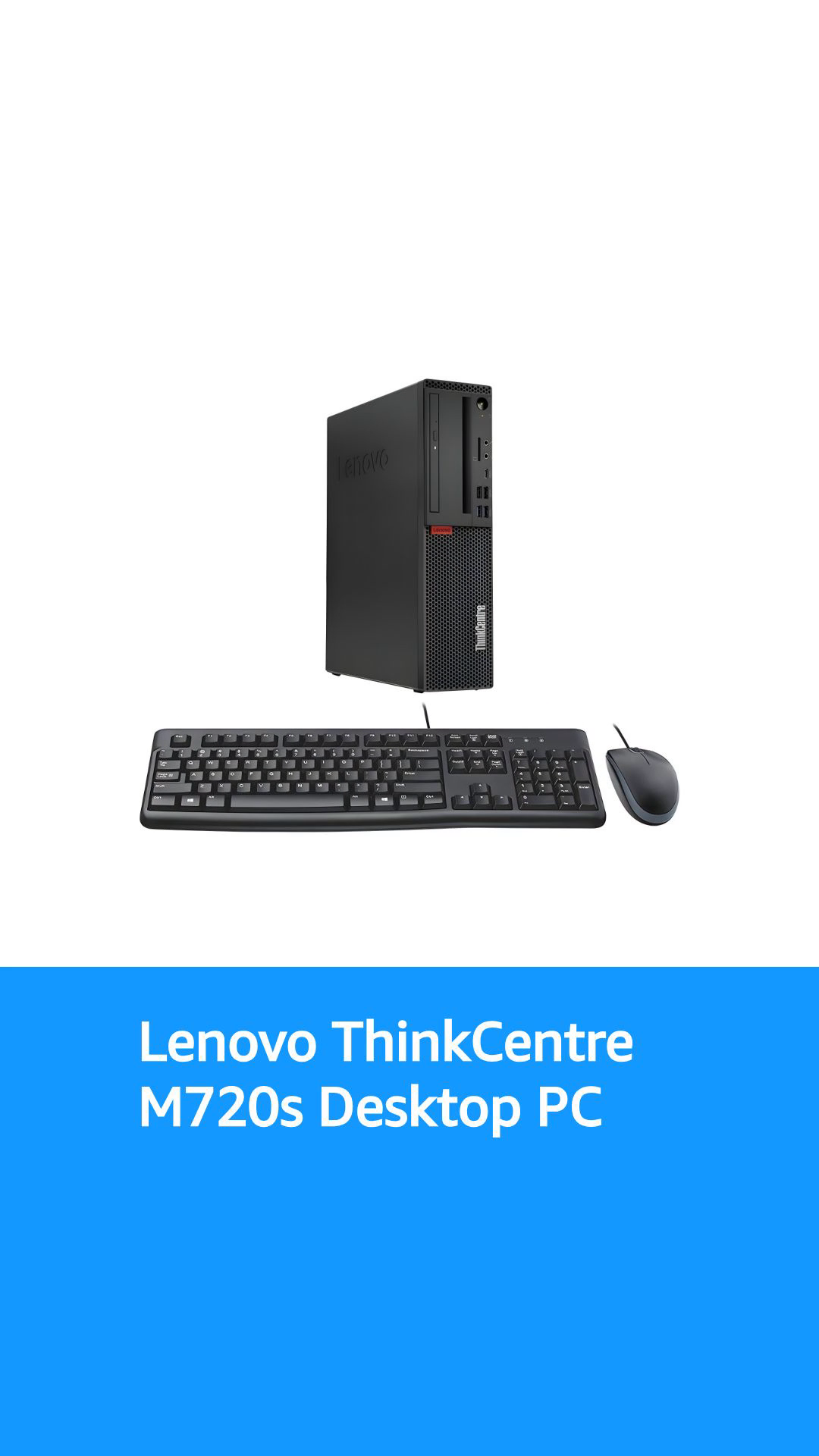 Lenovo ThinkCentre M720s Small Form Factor Desktop PC with Intel